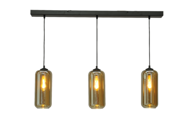 2261-05-100-3-05-5 Hanglamp Quinto 3-lichts Smoke