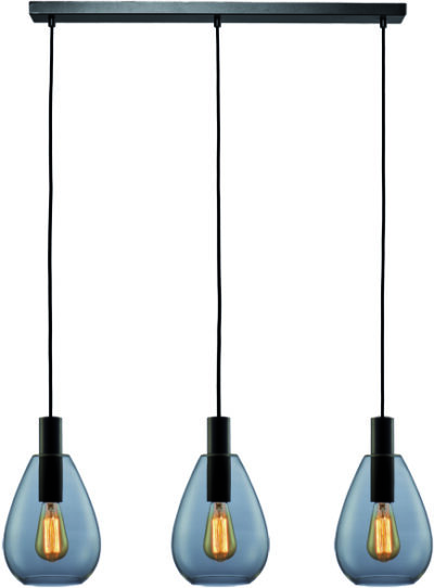 Hanglamp Dorato 3l Smoke