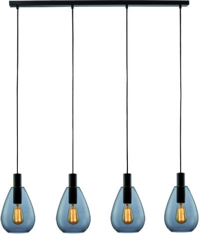 Hanglamp Dorato 4l Amber