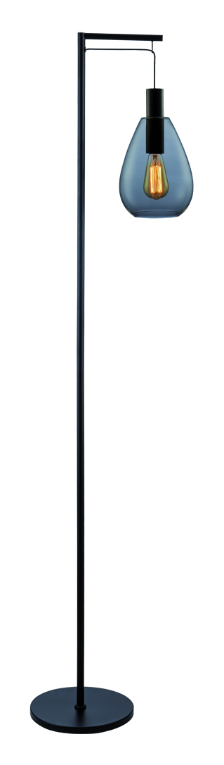 Vloerlamp Dorato Smoke