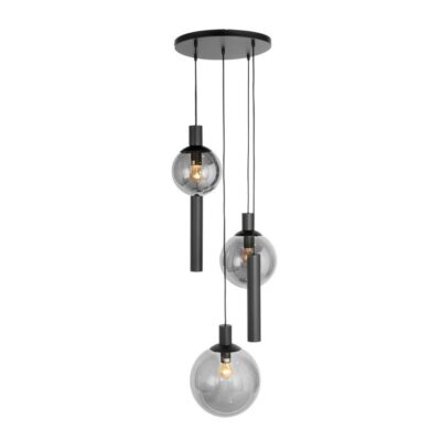 Hanglamp Bollique 5l Zwart