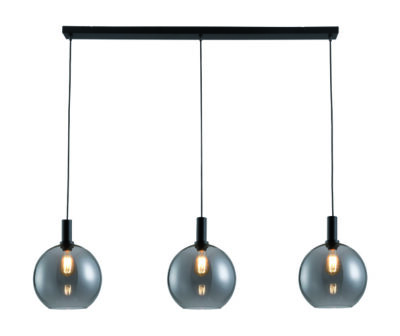 Hanglamp Chandra 3l Smoke