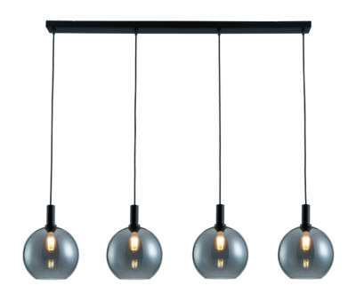 Hanglamp Chandra 4l Smoke