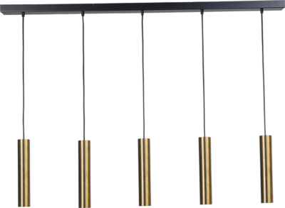 2381-05-10-130-5 Hanglamp Run 5-l Antique Brass