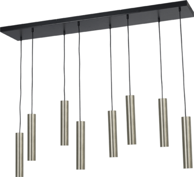 2381-05-37-130-25-8 Hanglamp Run 8-l Mat Nikkel