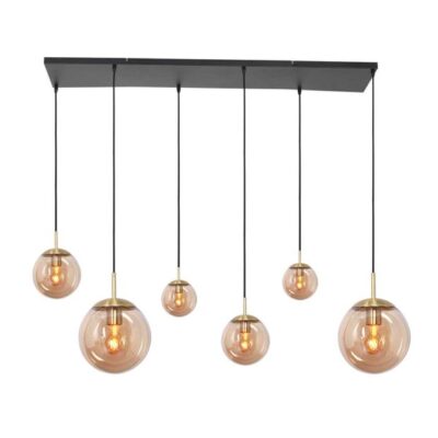 Hanglamp Bollique 6-l Messing