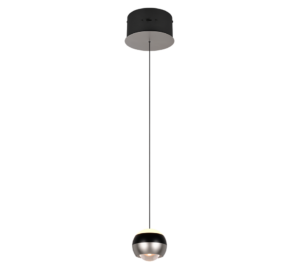 344410107 HL ORBIT 1L NIKKEL Hanglamp Orbit 1l Nikkel