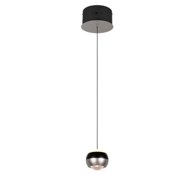 344410107 HL ORBIT 1L NIKKEL Hanglamp Orbit 1l Nikkel