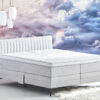Desire Cream Boxspring Electrisch