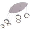 Hanglamp Alieno 6l Creme