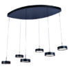 Hanglamp Alieno 6l Zwart