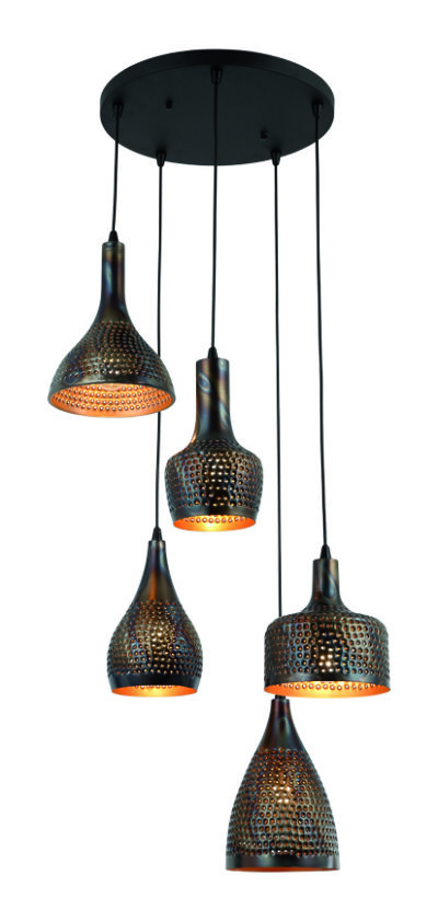 Plafondlamp Fuoco 5-l