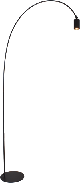 Booglamp Bounce Arch Zwart
