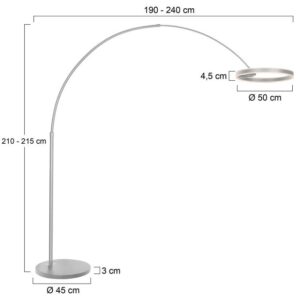 4130ST7 Booglamp Ringlux Staal
