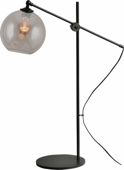 4981-05-02-20 Tafellamp Bella 20 Gold Fumée