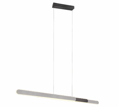 Hanglamp Helios Geborsteld Aluminium