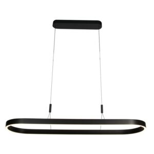 Hanglamp Mykty Ovaal Zwart