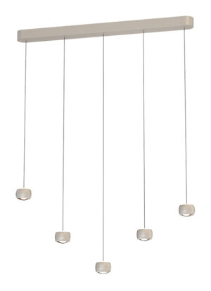 Hanglamp Cosmo Creme 5-l