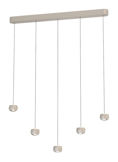 Hanglamp Cosmo Creme 5-l
