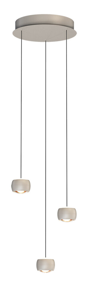 Hanglamp Cosmo Creme 3-l Rond