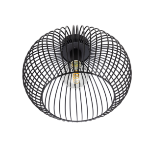 Plafondlamp Wire Zwart 40