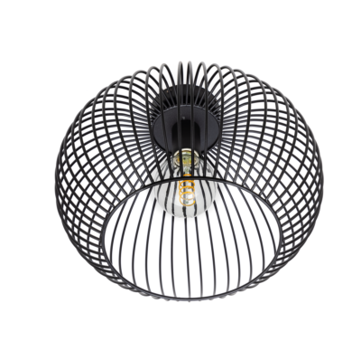 Plafondlamp Wire Zwart 40