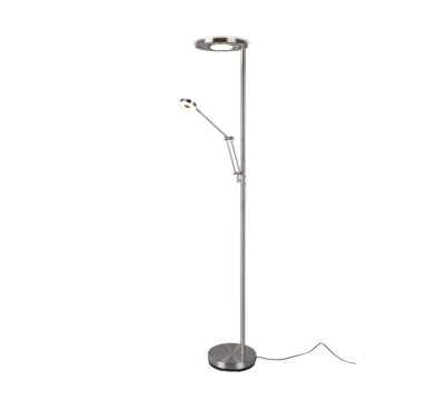 424210307 Vloerlamp Barrie Mat Nikkel