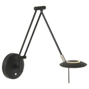 2110ZW Wandlamp Zodiac Zwart SHOWMODEL